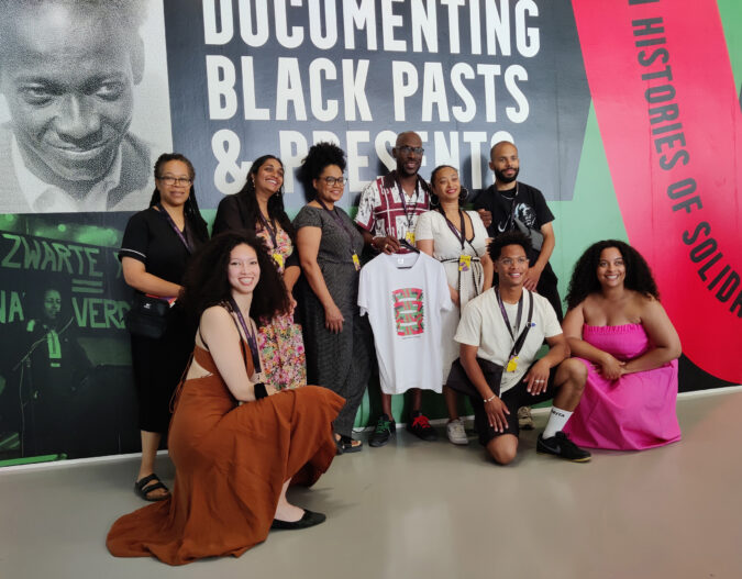 team and artists @ The Black Archives @ Documenta 15